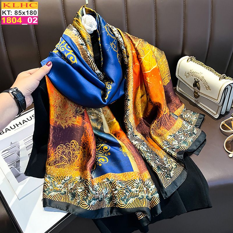 Khăn Choàng Cổ Lụa Thời Trang Thế Giới Khăn Đẹp KLHC 1065_2