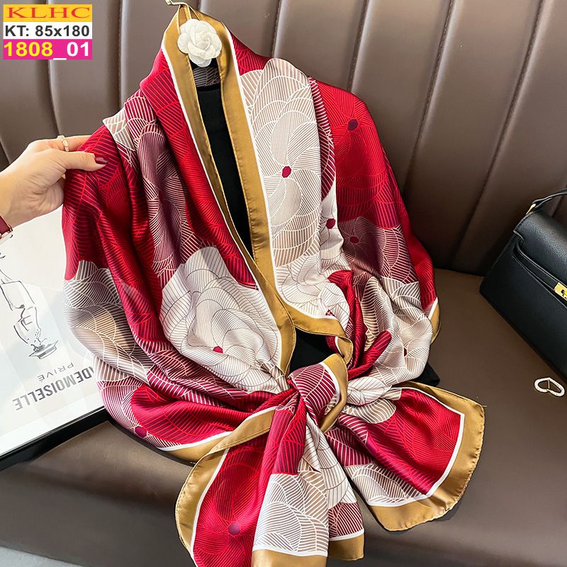 Khăn Choàng Cổ Lụa Thời Trang Thế Giới Khăn Đẹp KLHC 1021_1