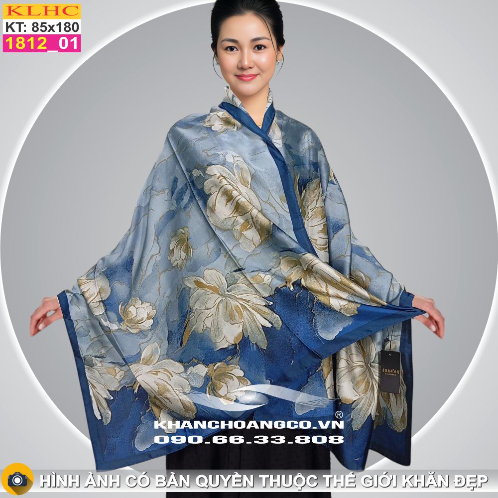Khăn Choàng Cổ Lụa Thời Trang Thế Giới Khăn Đẹp KLHC 1073_1