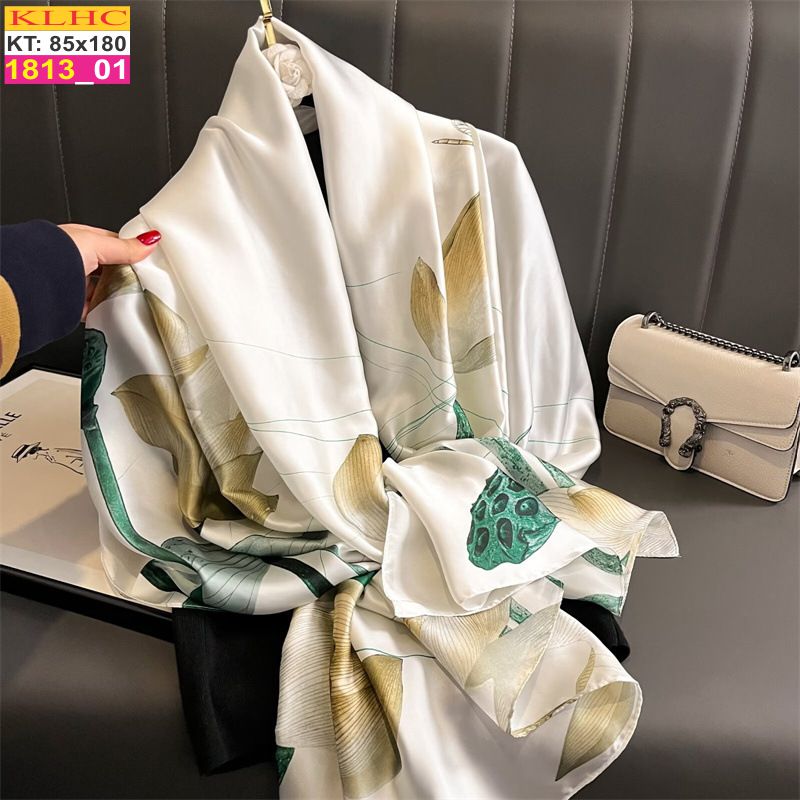 Khăn Choàng Cổ Lụa Thời Trang Thế Giới Khăn Đẹp KLHC 1062_1