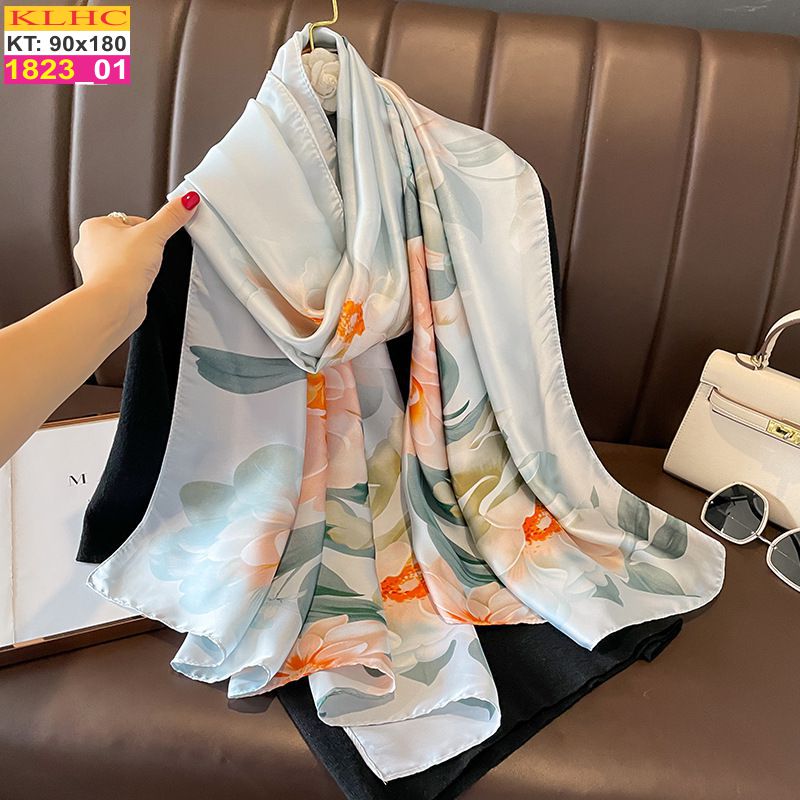 Khăn Choàng Cổ Lụa Thời Trang Thế Giới Khăn Đẹp KLHC 1066_1