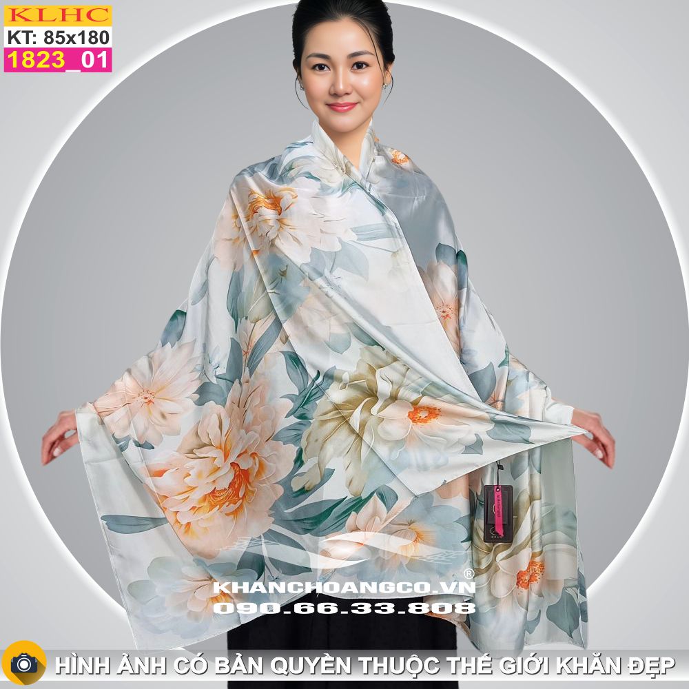 Khăn Choàng Cổ Lụa Thời Trang Thế Giới Khăn Đẹp KLHC 1066_1