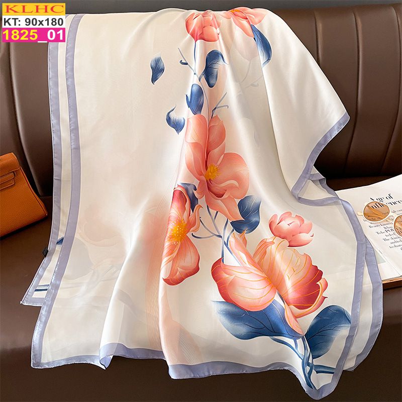 Khăn Choàng Cổ Lụa Thời Trang Thế Giới Khăn Đẹp KLHC 1056_1