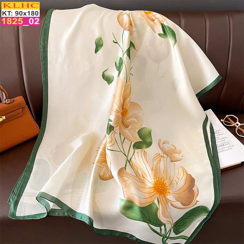 Khăn Choàng Cổ Lụa Thời Trang Thế Giới Khăn Đẹp KLHC 1056_2