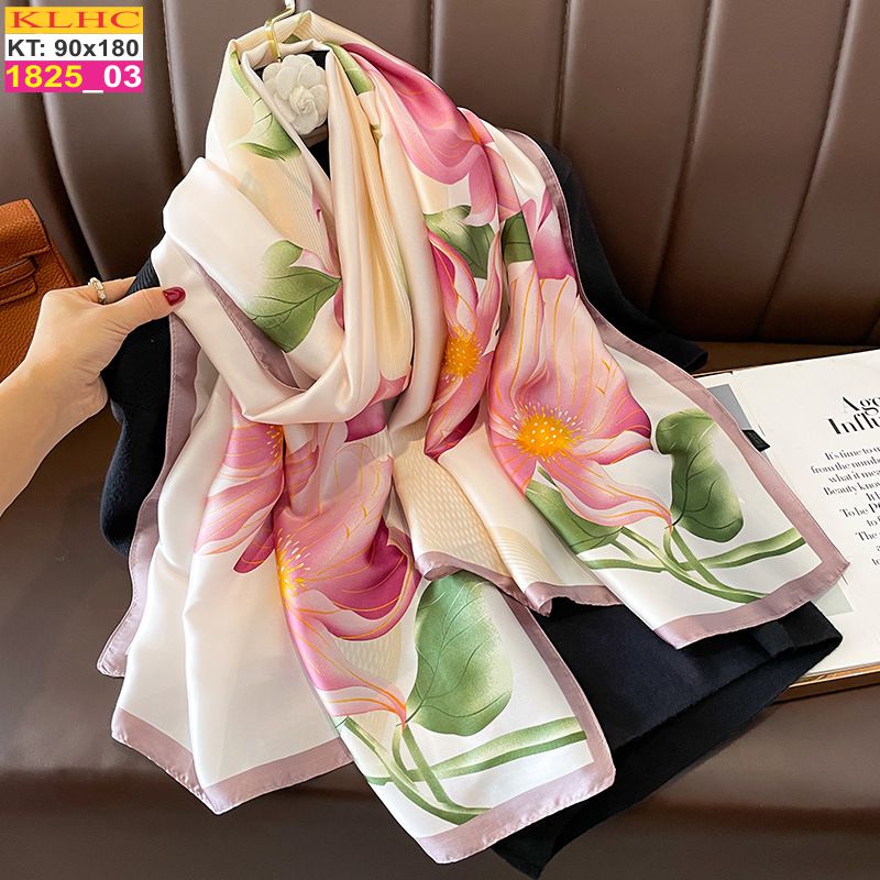 Khăn Choàng Cổ Lụa Thời Trang Thế Giới Khăn Đẹp KLHC 1056_3