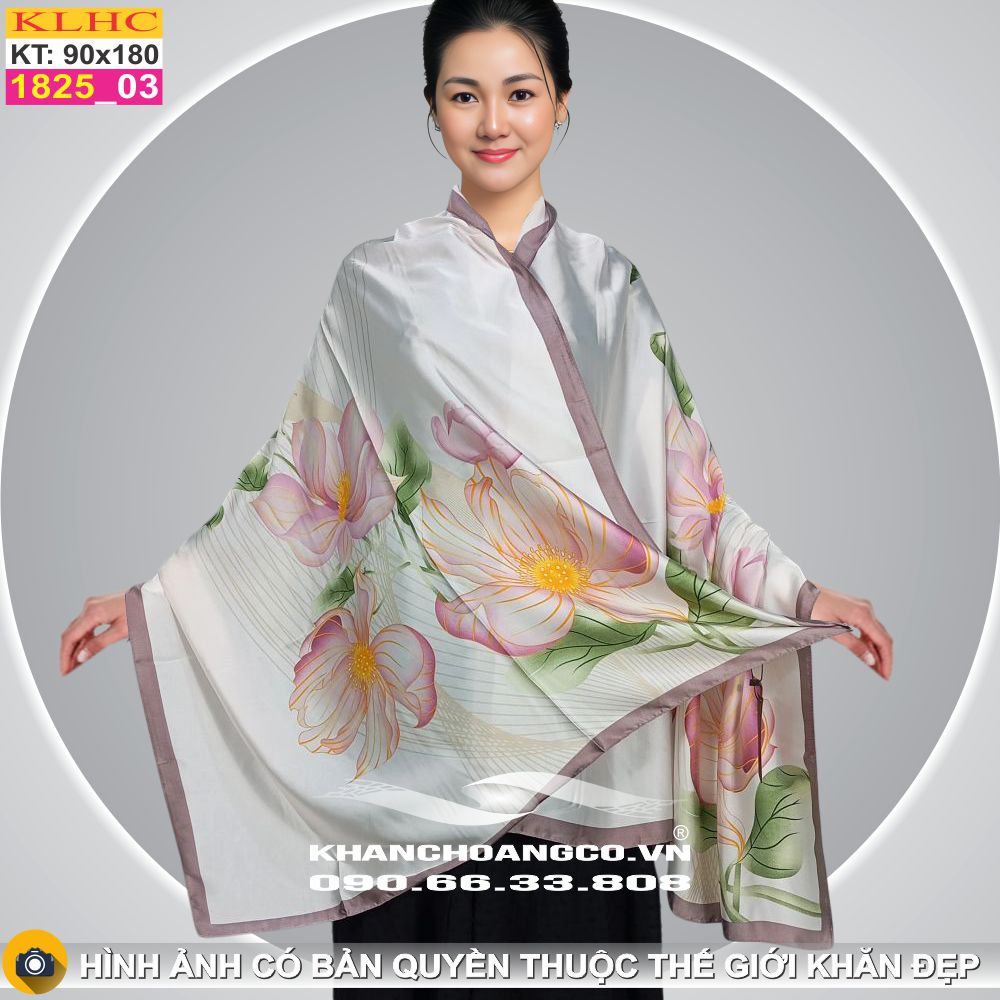 Khăn Choàng Cổ Lụa Thời Trang Thế Giới Khăn Đẹp KLHC 1056_3