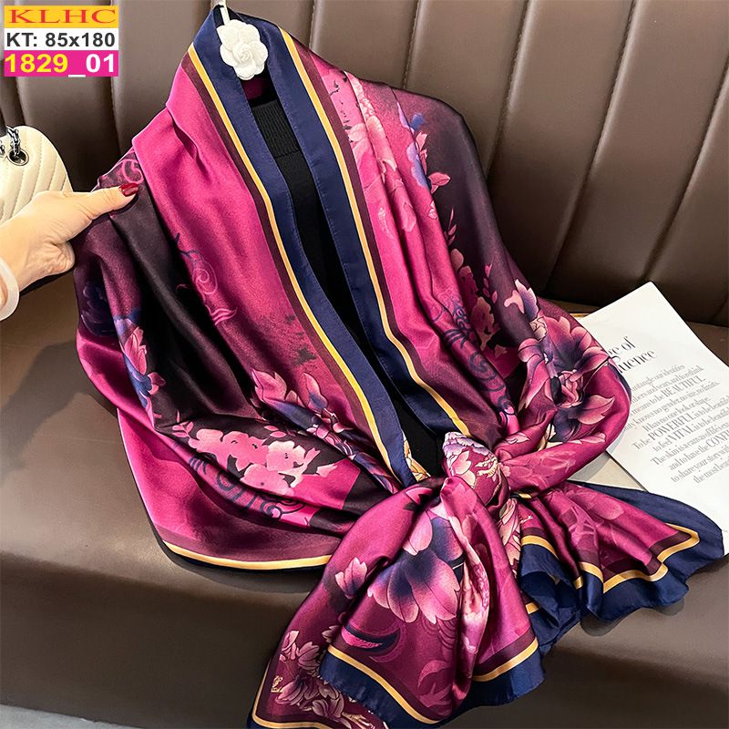 Khăn Choàng Cổ Lụa Thời Trang Thế Giới Khăn Đẹp KLHC 1115_1