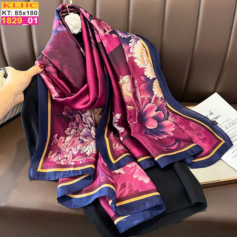 Khăn Choàng Cổ Lụa Thời Trang Thế Giới Khăn Đẹp KLHC 1115_1