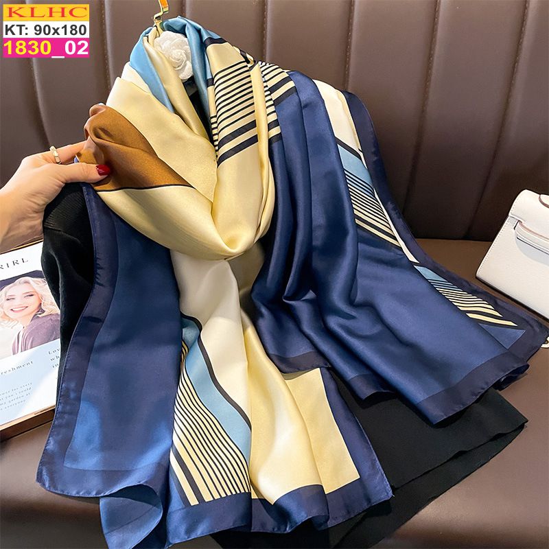 Khăn Choàng Cổ Lụa Thời Trang Thế Giới Khăn Đẹp KLHC 1046_2