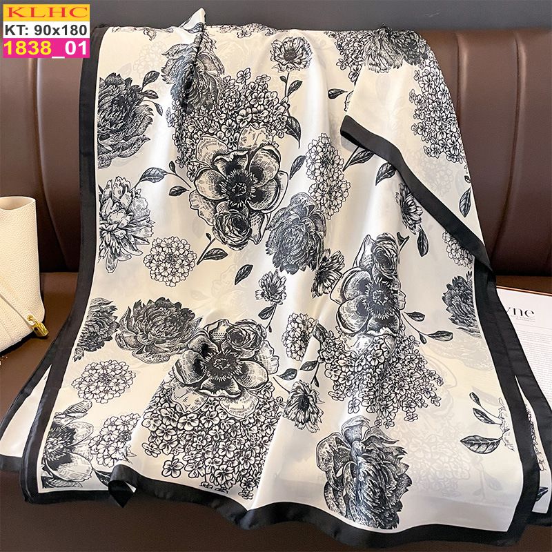 Khăn Choàng Cổ Lụa Thời Trang Thế Giới Khăn Đẹp KLHC 1071_1