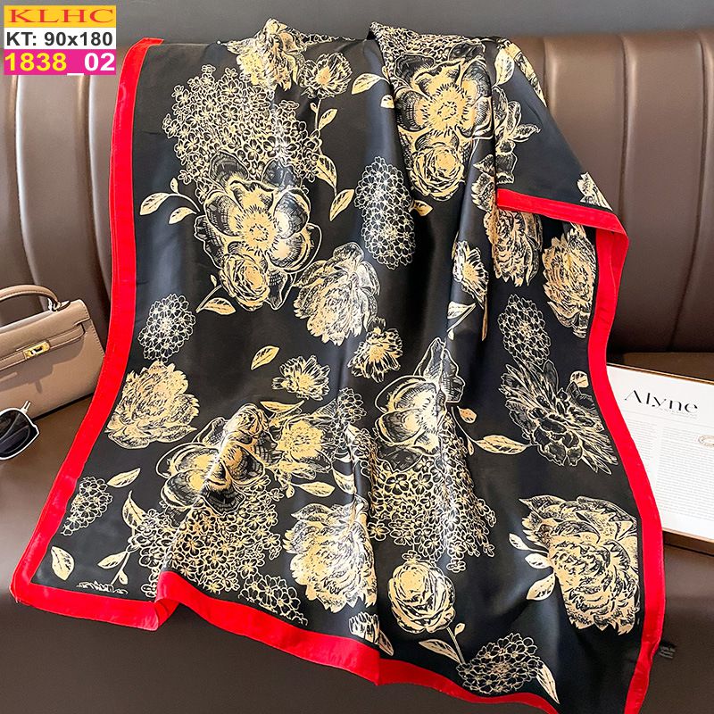 Khăn Choàng Cổ Lụa Thời Trang Thế Giới Khăn Đẹp KLHC 1071_2