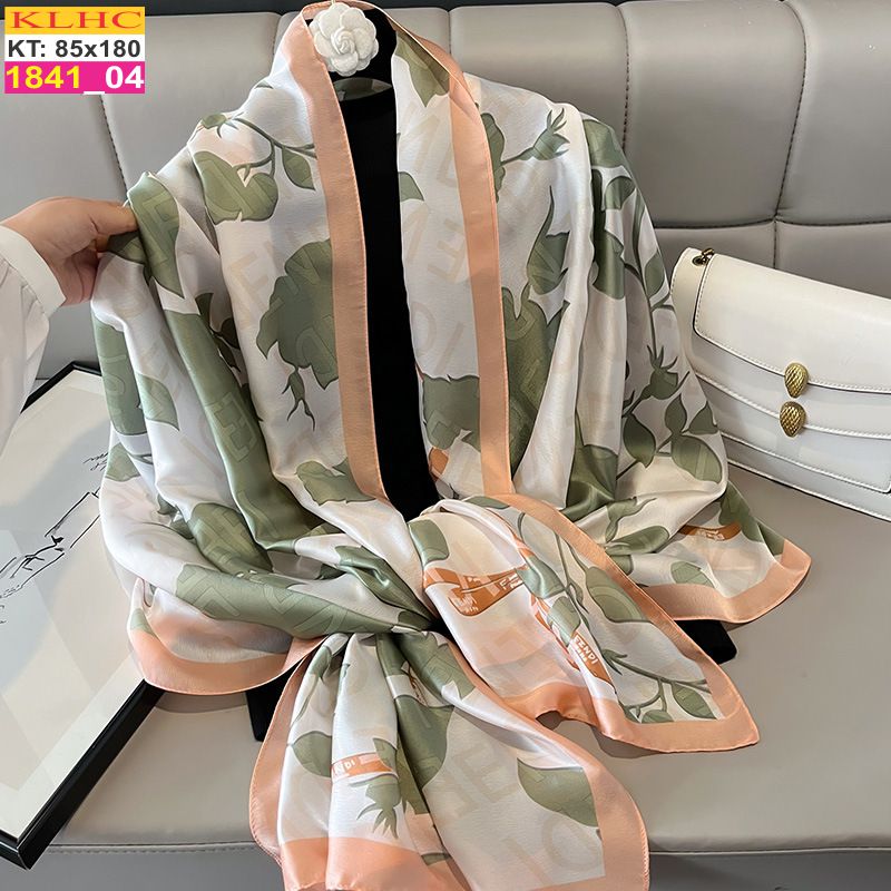 Khăn Choàng Cổ Lụa Thời Trang Thế Giới Khăn Đẹp KLHC 1019_4