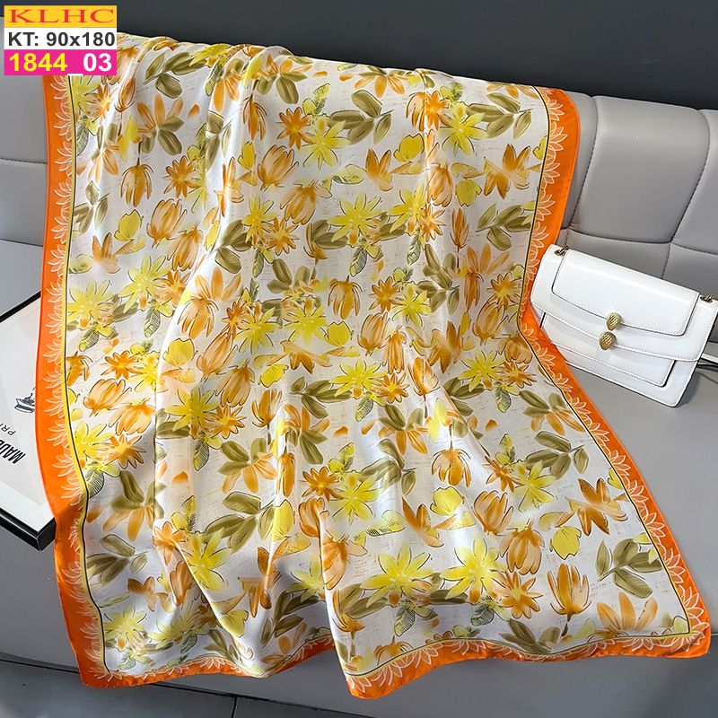 Khăn Choàng Cổ Lụa Thời Trang Thế Giới Khăn Đẹp KLHC 1011_3