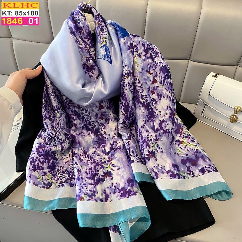 Khăn Choàng Cổ Lụa Thời Trang Thế Giới Khăn Đẹp KLHC 1158_1