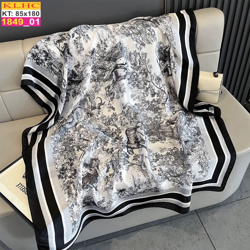 Khăn Choàng Cổ Lụa Thời Trang Thế Giới Khăn Đẹp KLHC 1002_1