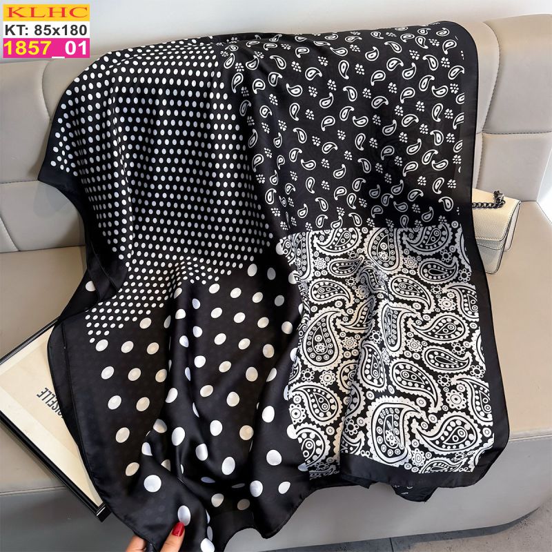 Khăn Choàng Cổ Lụa Thời Trang Thế Giới Khăn Đẹp KLHC 1025_1