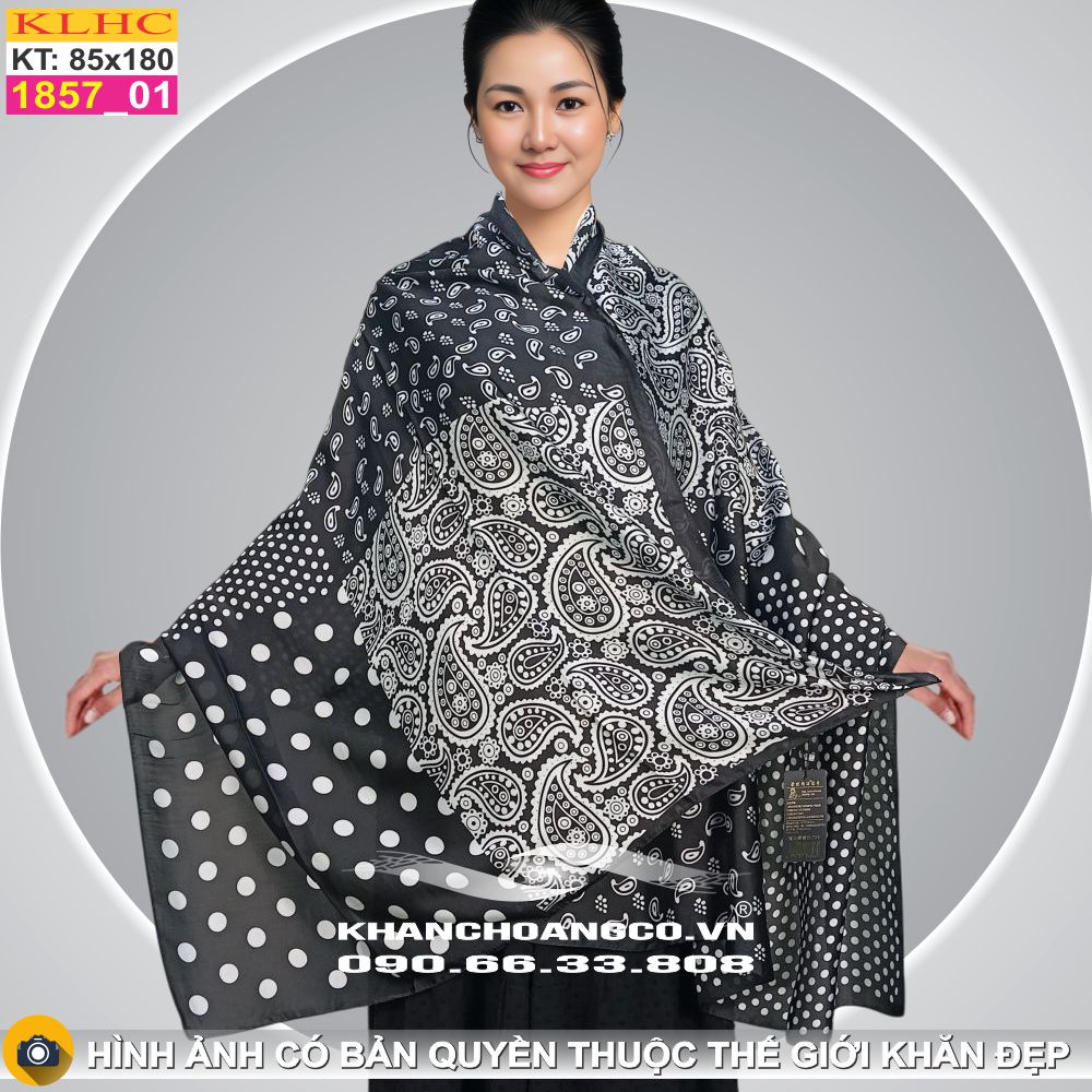 Khăn Choàng Cổ Lụa Thời Trang Thế Giới Khăn Đẹp KLHC 1025_1