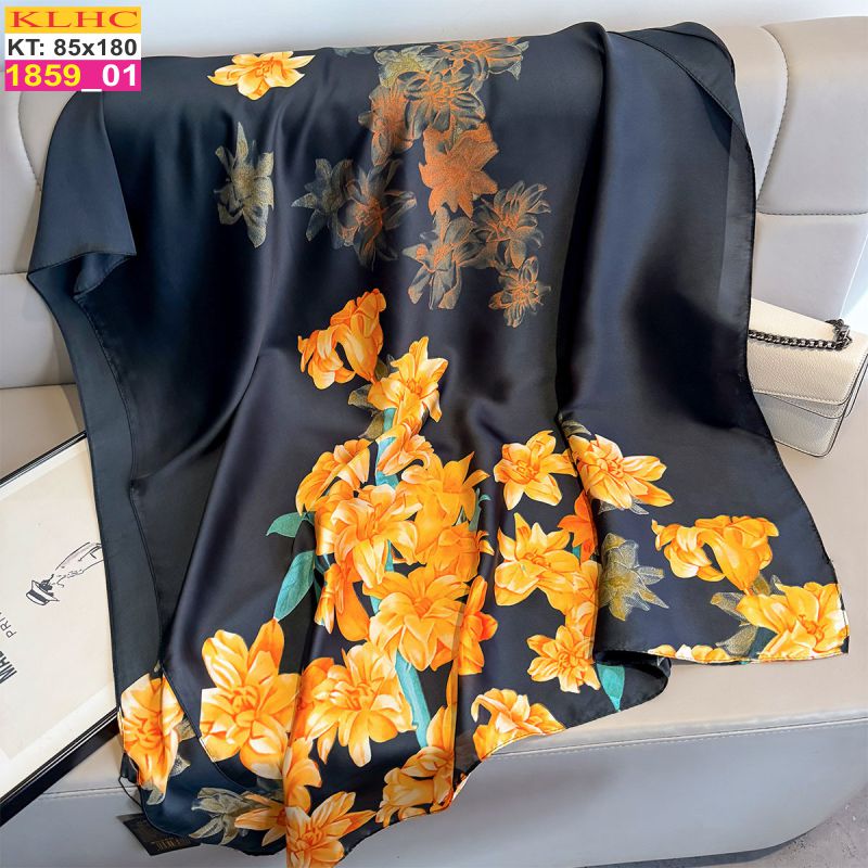 Khăn Choàng Cổ Lụa Thời Trang Thế Giới Khăn Đẹp KLHC 1152_1