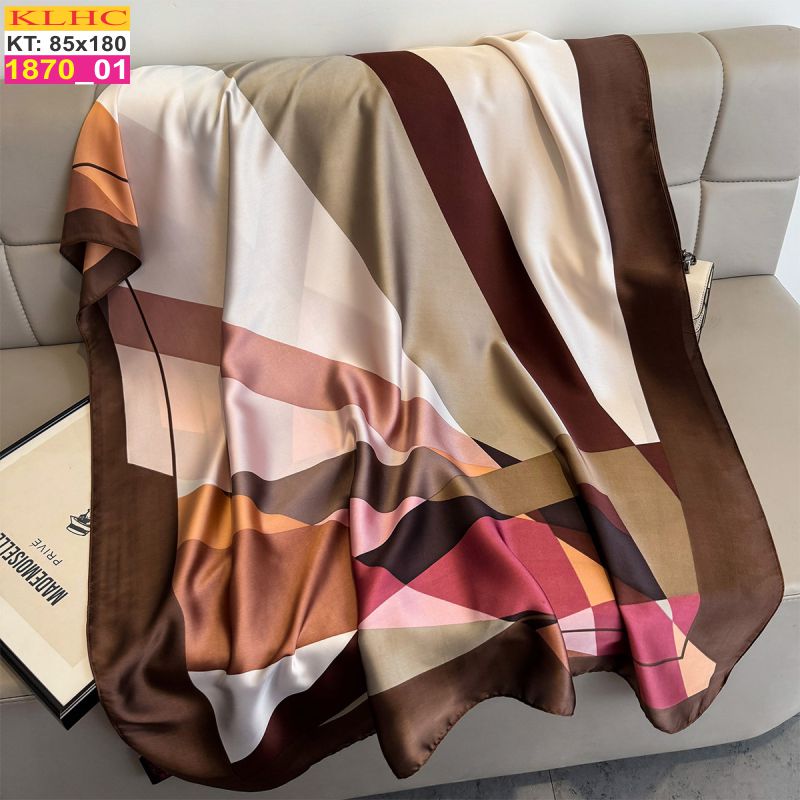 Khăn Choàng Cổ Lụa Thời Trang Thế Giới Khăn Đẹp KLHC 1129_1