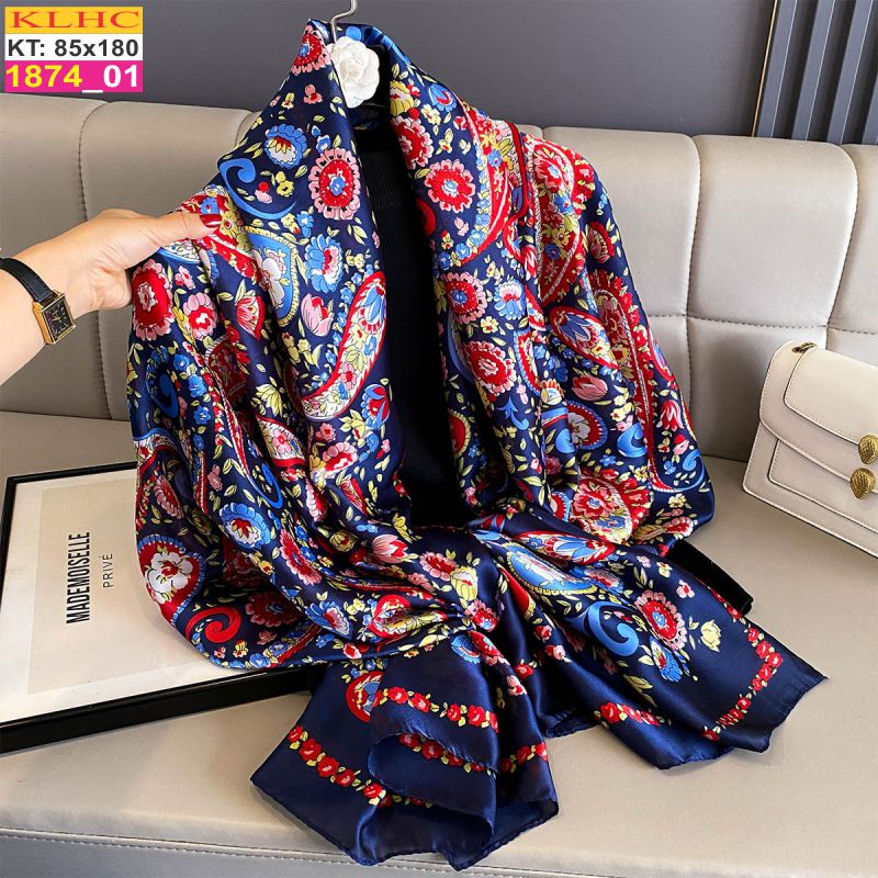 Khăn Choàng Cổ Lụa Thời Trang Thế Giới Khăn Đẹp KLHC 1109_1