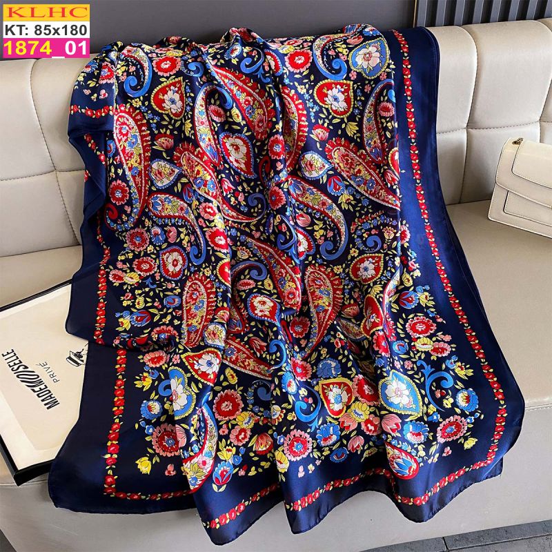 Khăn Choàng Cổ Lụa Thời Trang Thế Giới Khăn Đẹp KLHC 1109_1