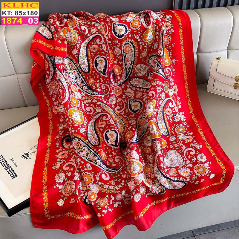 Khăn Choàng Cổ Lụa Thời Trang Thế Giới Khăn Đẹp KLHC 1058_3