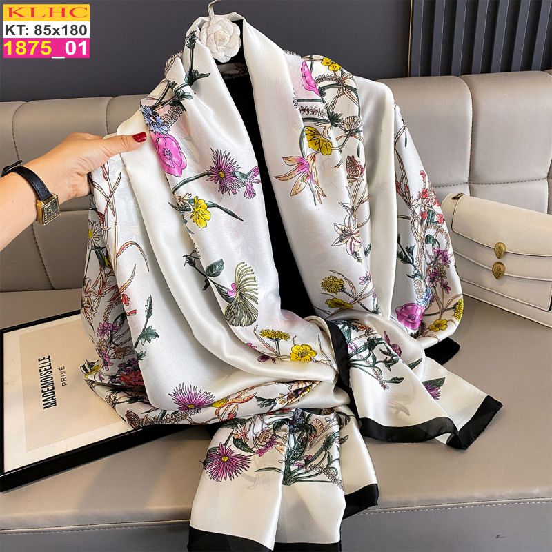 Khăn Choàng Cổ Lụa Thời Trang Thế Giới Khăn Đẹp KLHC 1057_1