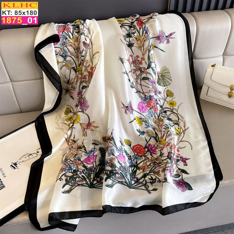 Khăn Choàng Cổ Lụa Thời Trang Thế Giới Khăn Đẹp KLHC 1102_1