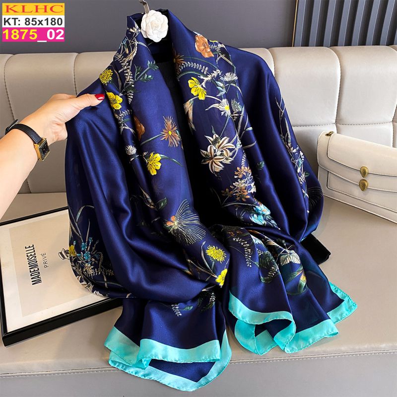 Khăn Choàng Cổ Lụa Thời Trang Thế Giới Khăn Đẹp KLHC 1057_2