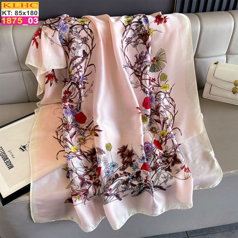 Khăn Choàng Cổ Lụa Thời Trang Thế Giới Khăn Đẹp KLHC 1102_3
