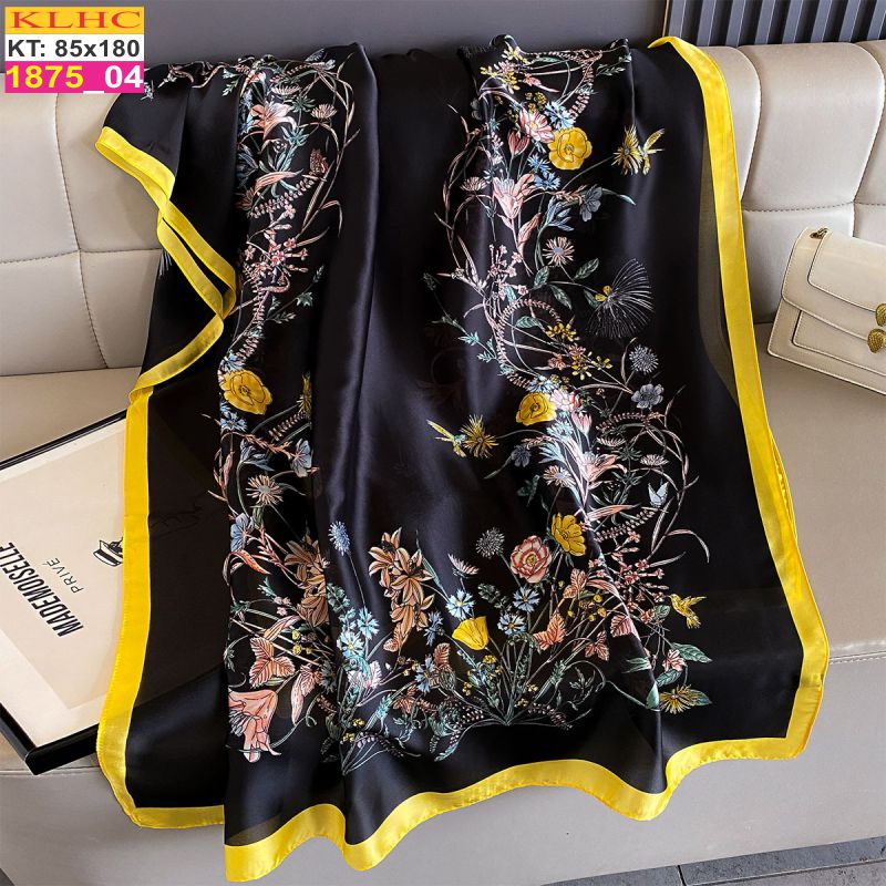 Khăn Choàng Cổ Lụa Thời Trang Thế Giới Khăn Đẹp KLHC 1102_4