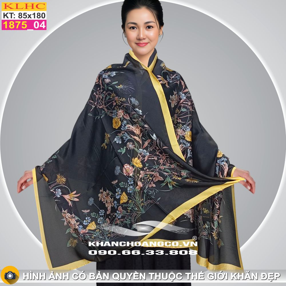 Khăn Choàng Cổ Lụa Thời Trang Thế Giới Khăn Đẹp KLHC 1102_4