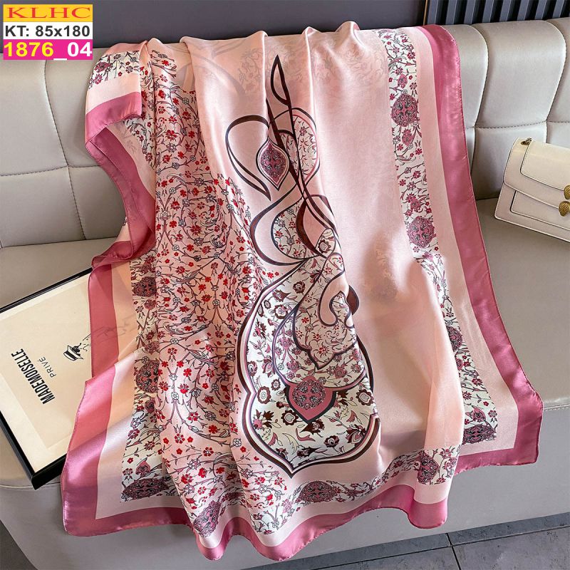 Khăn Choàng Cổ Lụa Thời Trang Thế Giới Khăn Đẹp KLHC 1017_4