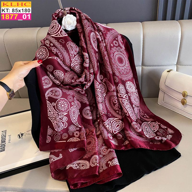 Khăn Choàng Cổ Lụa Thời Trang Thế Giới Khăn Đẹp KLHC 1092_1