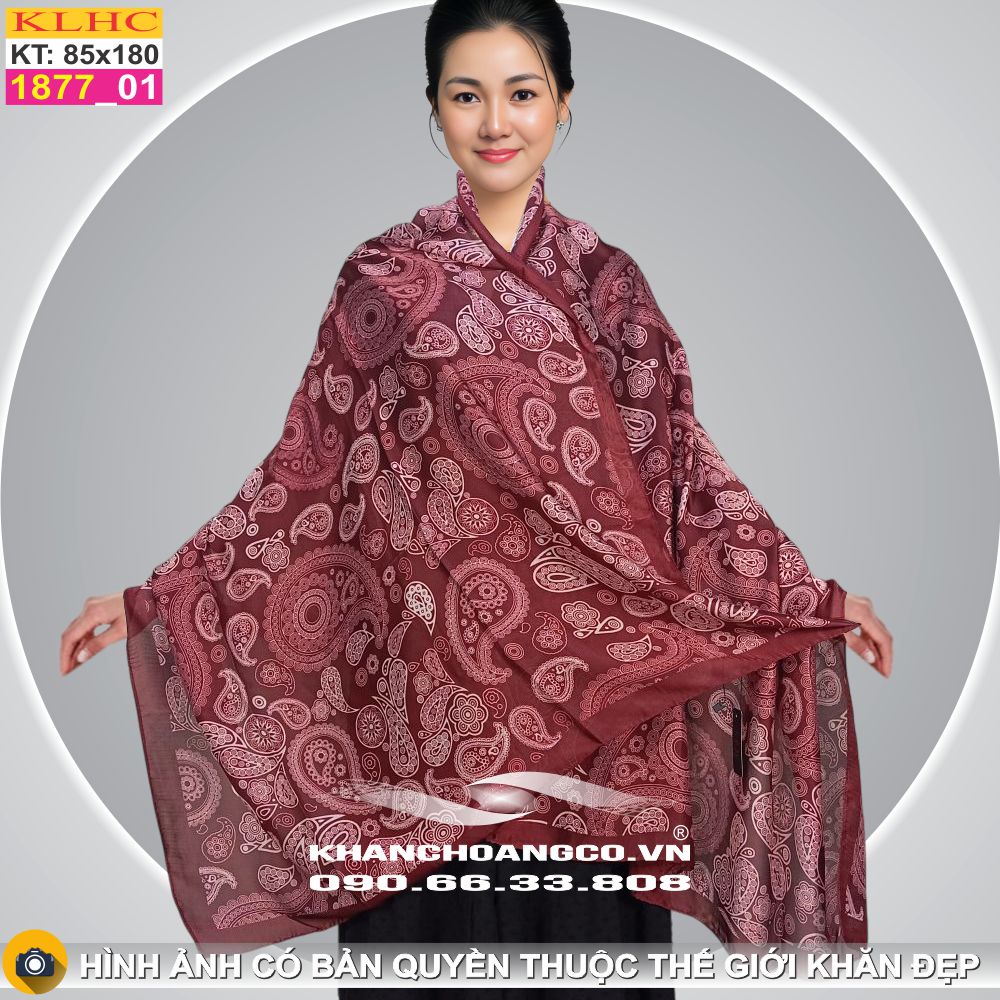 Khăn Choàng Cổ Lụa Thời Trang Thế Giới Khăn Đẹp KLHC 1092_1