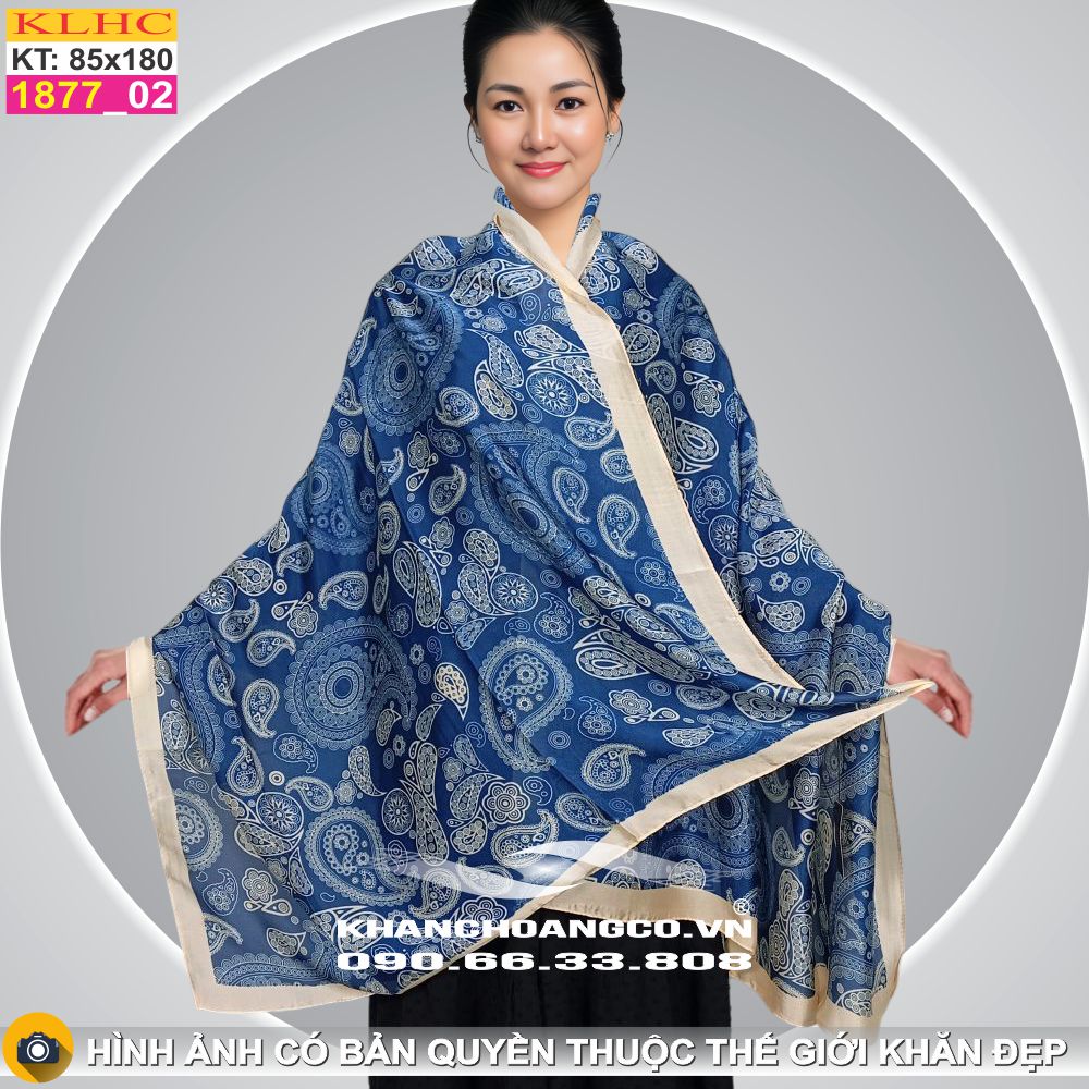 Khăn Choàng Cổ Lụa Thời Trang Thế Giới Khăn Đẹp KLHC 1092_3