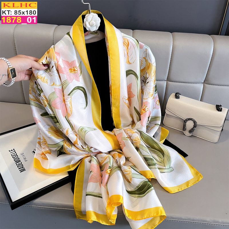 Khăn Choàng Cổ Lụa Thời Trang Thế Giới Khăn Đẹp KLHC 1048_1