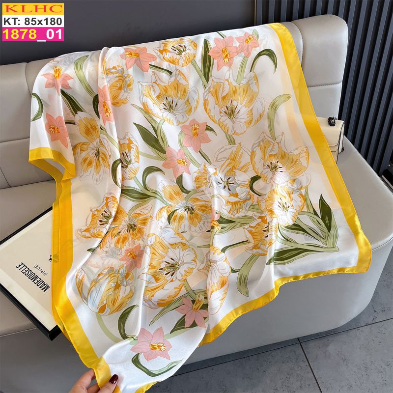 Khăn Choàng Cổ Lụa Thời Trang Thế Giới Khăn Đẹp KLHC 1048_1