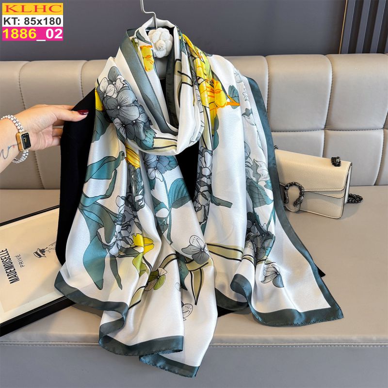 Khăn Choàng Cổ Lụa Thời Trang Thế Giới Khăn Đẹp KLHC 1042_2