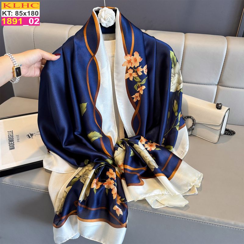 Khăn Choàng Cổ Lụa Thời Trang Thế Giới Khăn Đẹp KLHC 1038_2