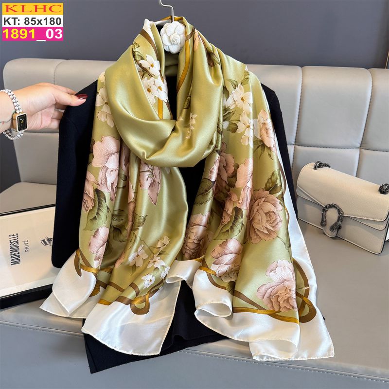 Khăn Choàng Cổ Lụa Thời Trang Thế Giới Khăn Đẹp KLHC 1038_3