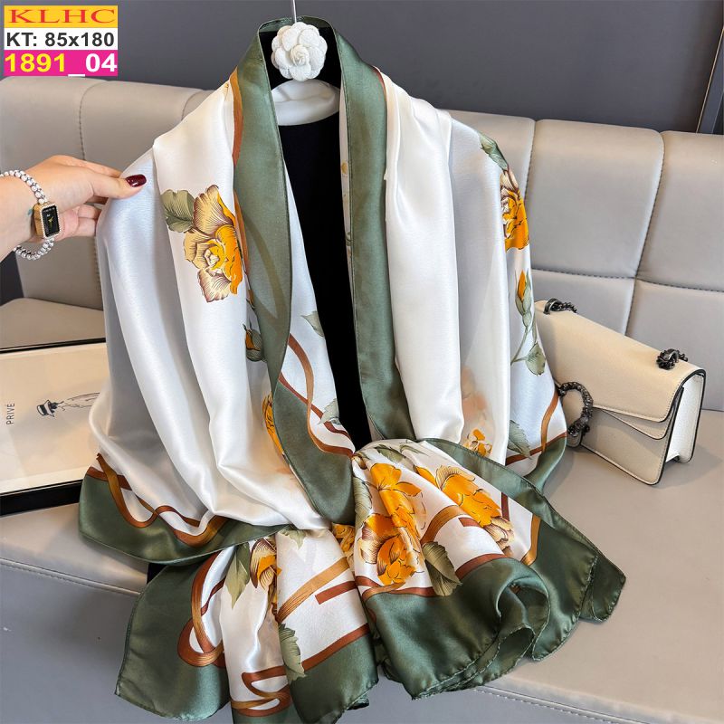 Khăn Choàng Cổ Lụa Thời Trang Thế Giới Khăn Đẹp KLHC 1038_4
