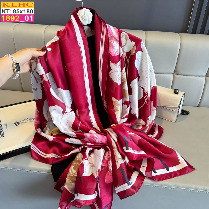 Khăn Choàng Cổ Lụa Thời Trang Thế Giới Khăn Đẹp KLHC 1036_1