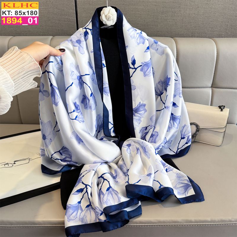 Khăn Choàng Cổ Lụa Thời Trang Thế Giới Khăn Đẹp KLHC 1022_1