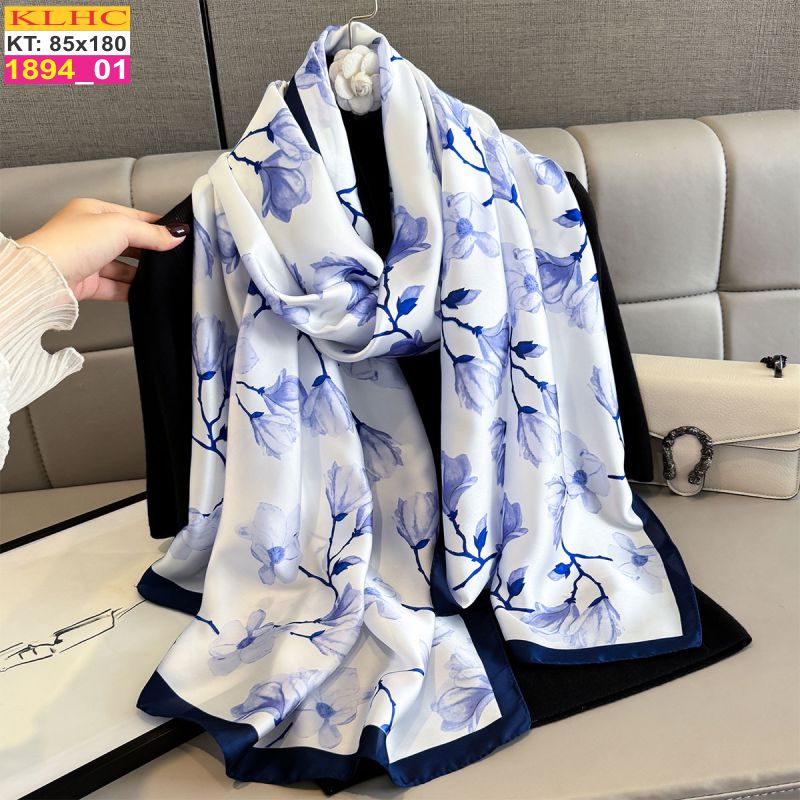Khăn Choàng Cổ Lụa Thời Trang Thế Giới Khăn Đẹp KLHC 1022_1
