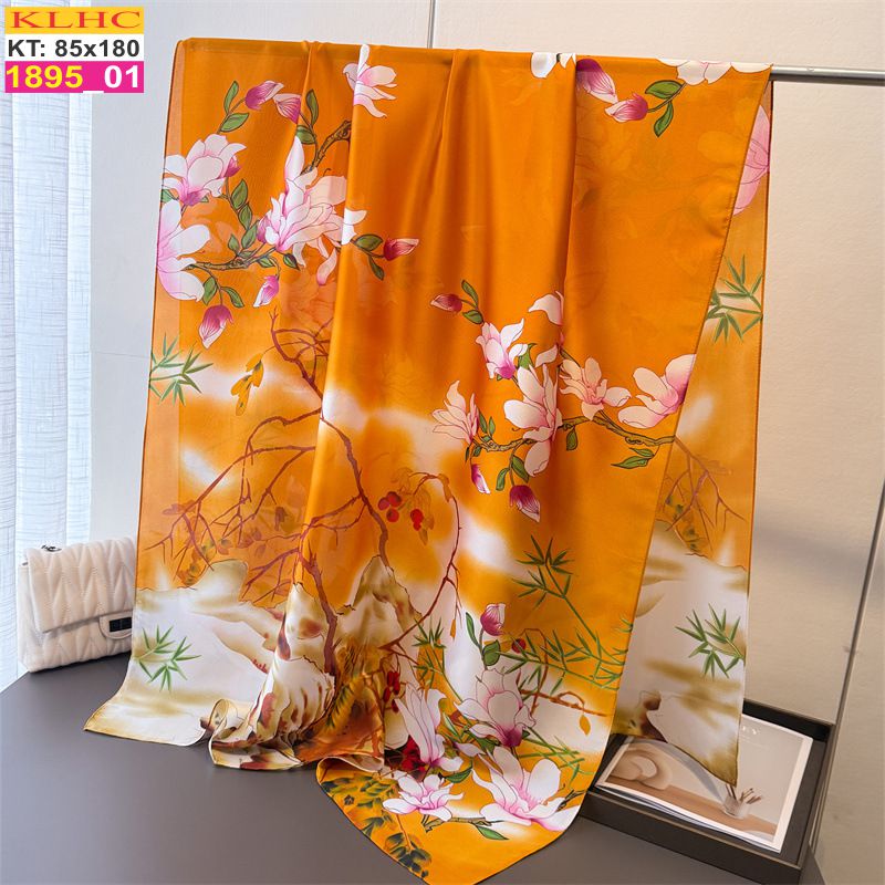 Khăn Choàng Cổ Lụa Thời Trang Thế Giới Khăn Đẹp KLHC 1047_1