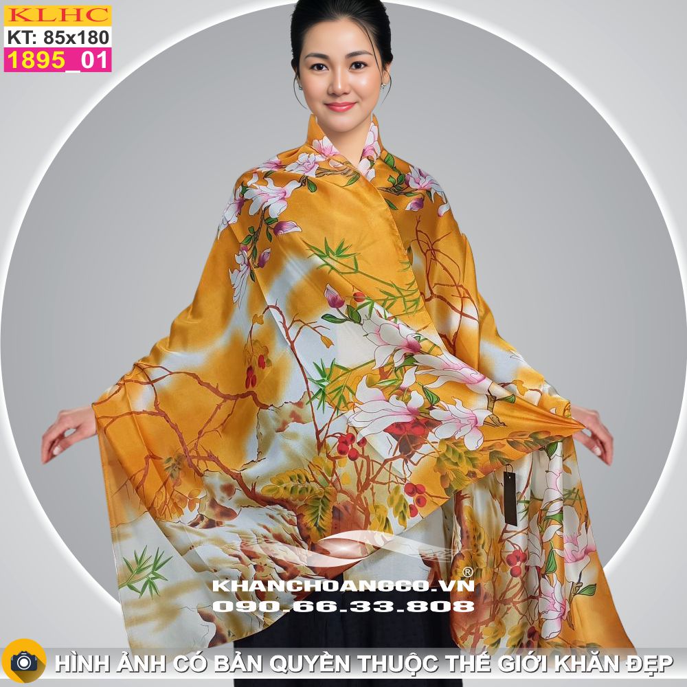 Khăn Choàng Cổ Lụa Thời Trang Thế Giới Khăn Đẹp KLHC 1047_1