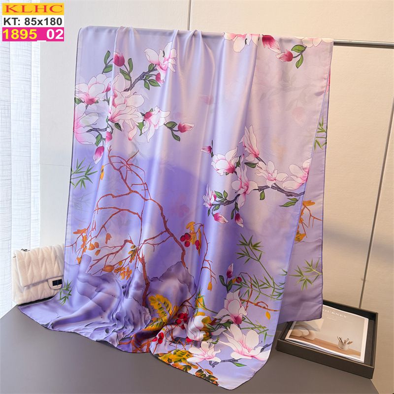 Khăn Choàng Cổ Lụa Thời Trang Thế Giới Khăn Đẹp KLHC 1020_2