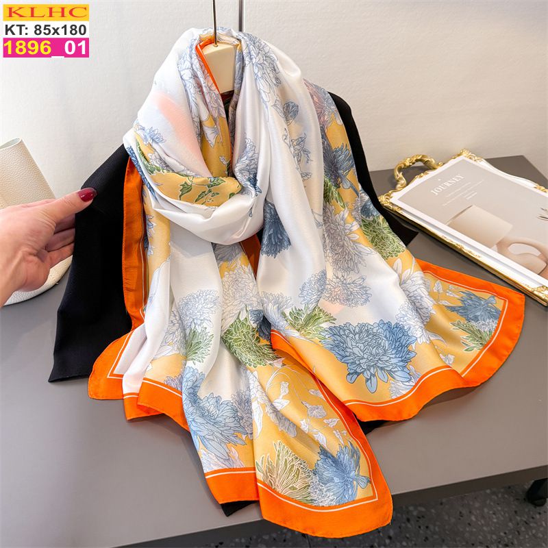 Khăn Choàng Cổ Lụa Thời Trang Thế Giới Khăn Đẹp KLHC 1022_1
