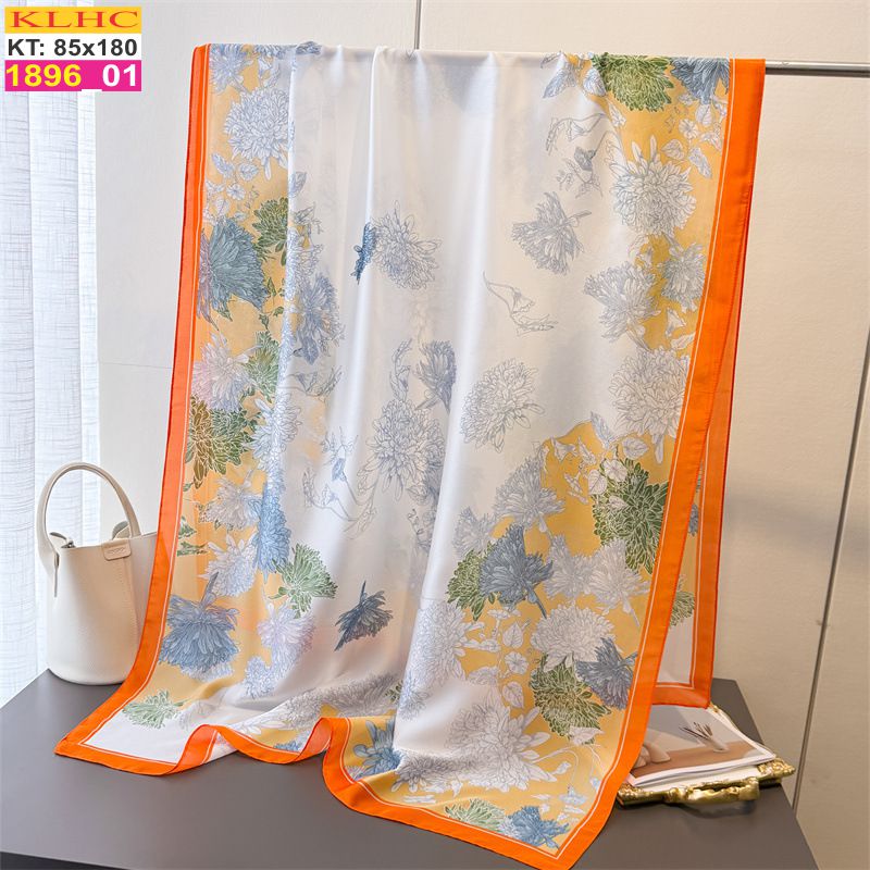 Khăn Choàng Cổ Lụa Thời Trang Thế Giới Khăn Đẹp KLHC 1013_1